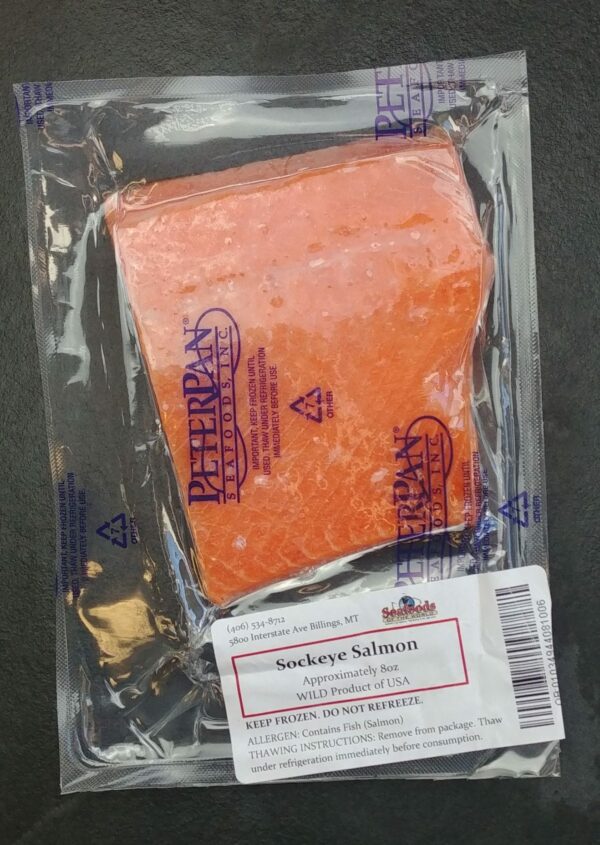 Sockeye Salmon Portion 8oz
