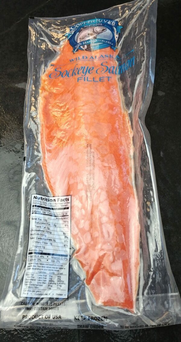 Copper River Sockeye Salmon Side