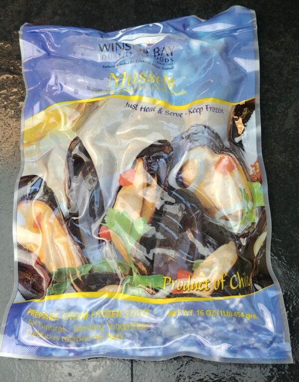Whole Cooked Mussels
