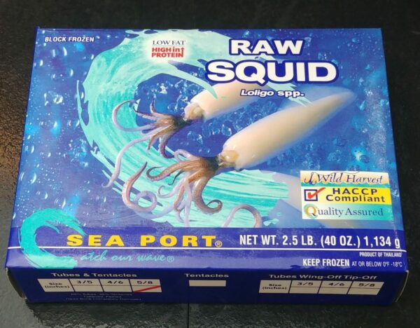 Calamari Tubes & Tentacles