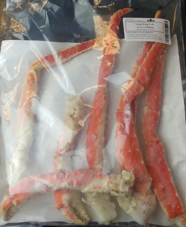 Large Red King Crab (14-17 size) (3LB)