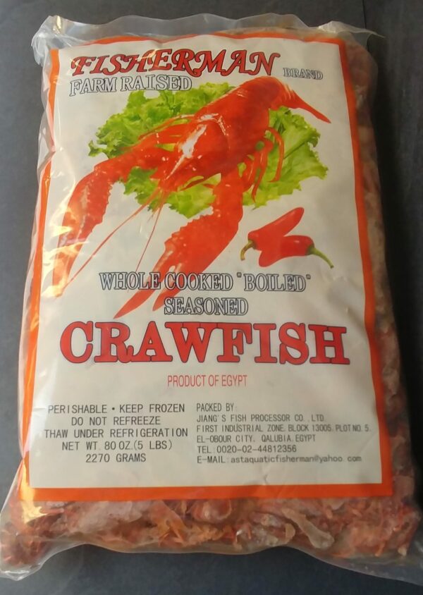 Whole Cooked Crawfish (Seasoned)
