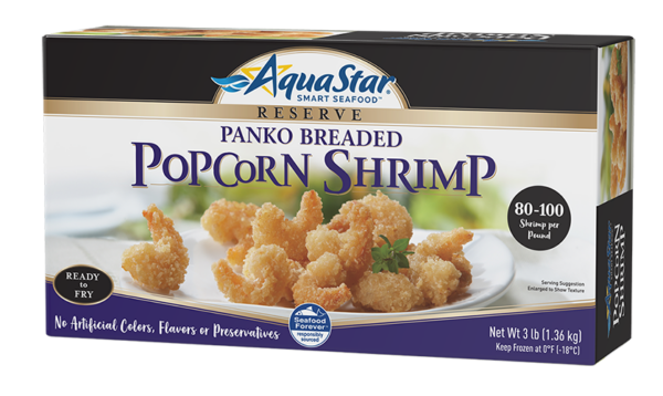Panko Breaded Popcorn Shrimp