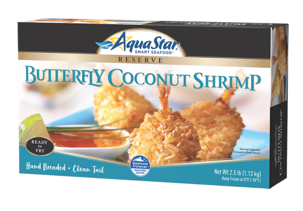 Butterfly Coconut Breaded Shrimp