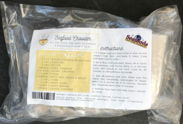 Seafoods of the World Seafood Chowder Kit