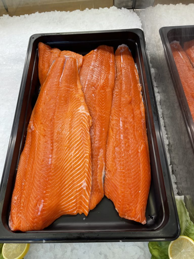Fresh Wild King Salmon