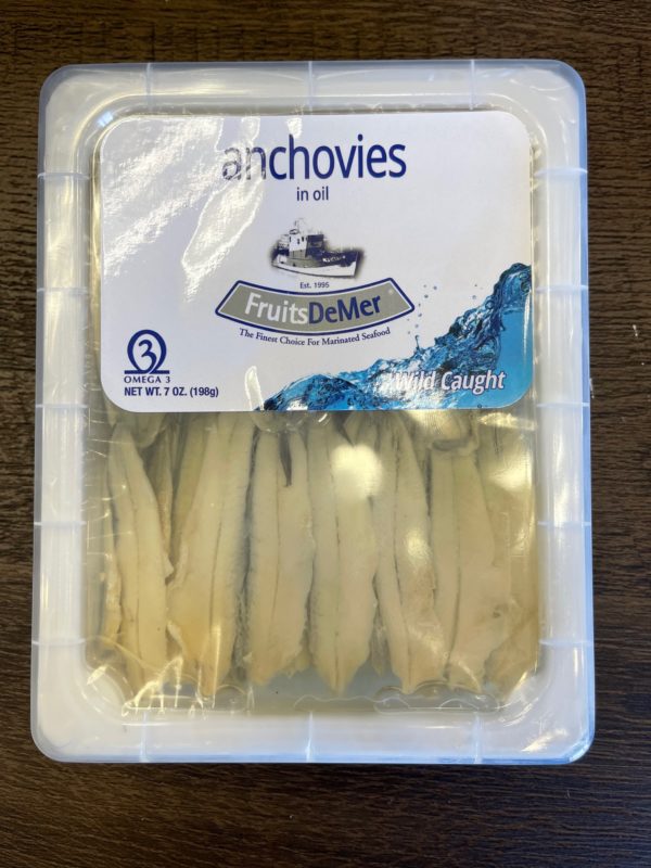 Fresh Anchovies in Oil