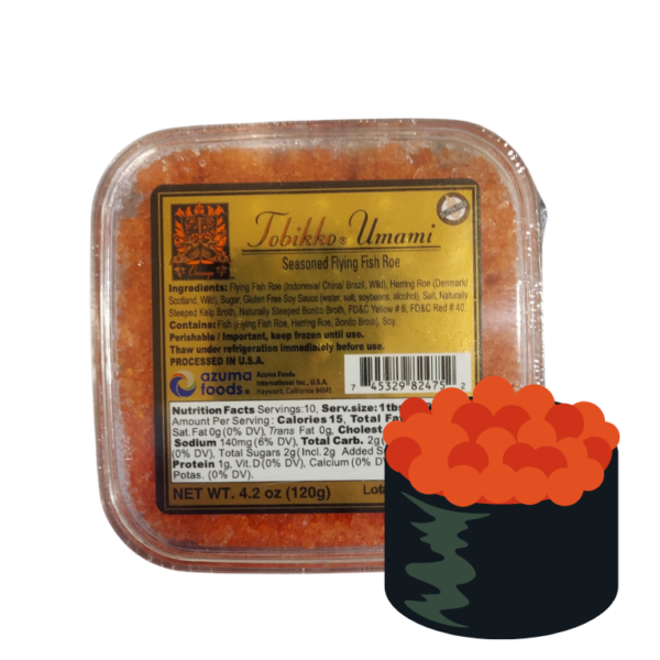 Orange Tobikko (100gr)