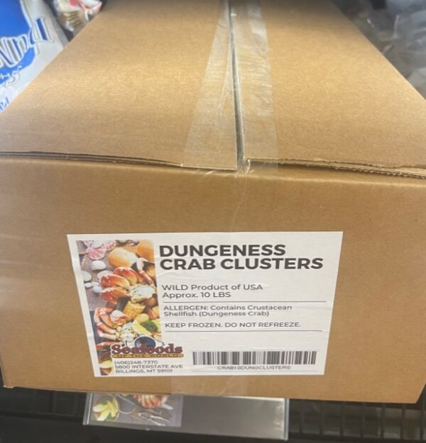 Dungeness Crab Clusters [10 LB CASE]