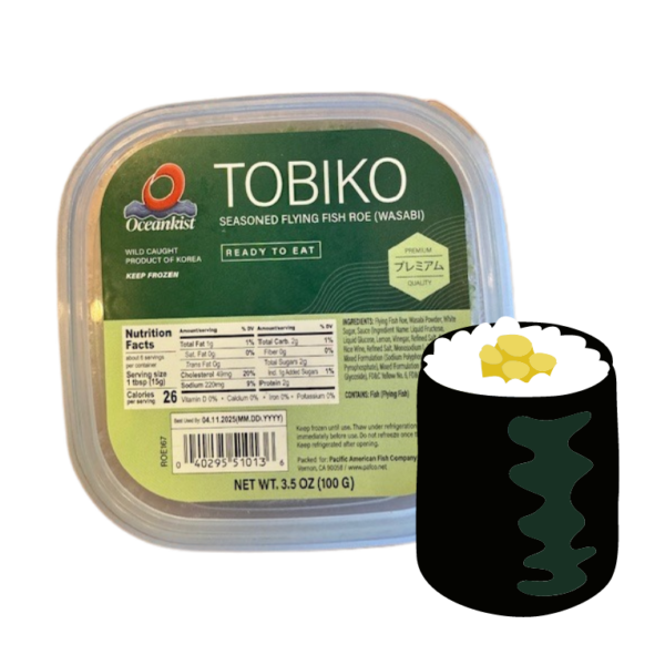 Wasabi Tobikko (100gr)